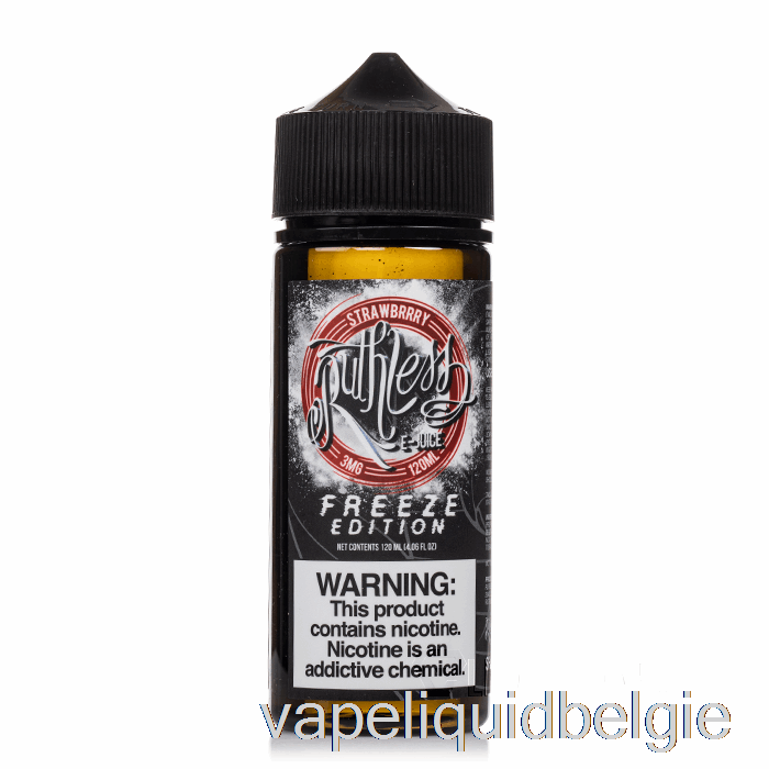 Vape Smaken Aardbei - Vrieseditie - Meedogenloze Damp - 120ml 6mg